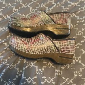 Dansko 40 clogs worn twice